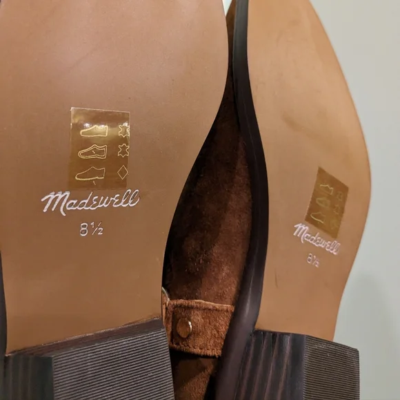 MADEWELL The Santiago Western Ankle Boot (W8.5) - Picture 6 of 7